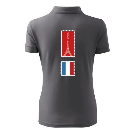 Paríž známka farebná