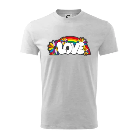 Love s dúhou v pozadí