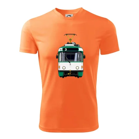 T3R SLF čelo tramvaje linka 3