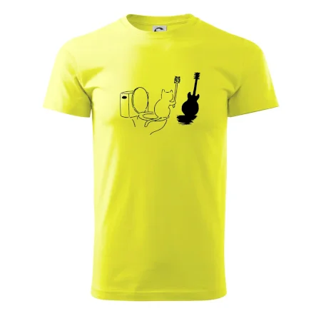 Mačka a gitara WC