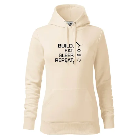 Build eat sleep repeat - montážna pena