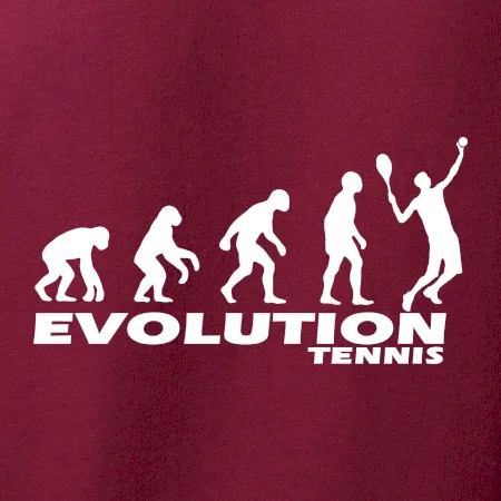 Evolúcia tenis chlapec