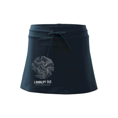 Lomnický štít - vrstevnice v kruhu