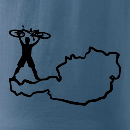 Cyklista - Mapa Rakúska
