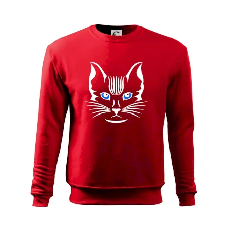 Mačka hlava skica