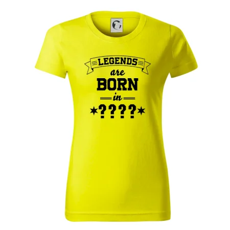 Legends are born in vlastný ročník