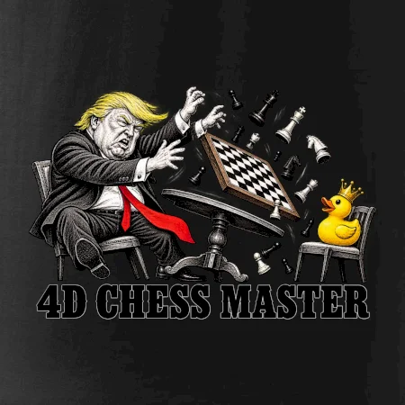 Donald Trump prohrává šachy s kachnou