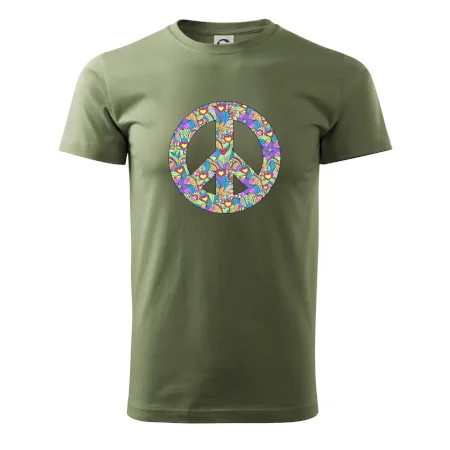 Peace symbol mandela