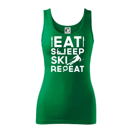 Eat sleep ski repeat