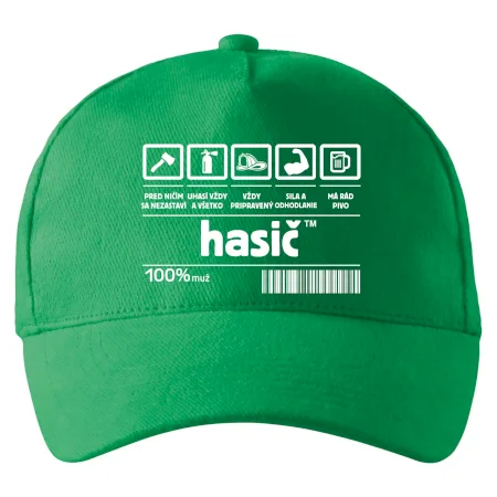 Čiarový kód - Hasič / hasička