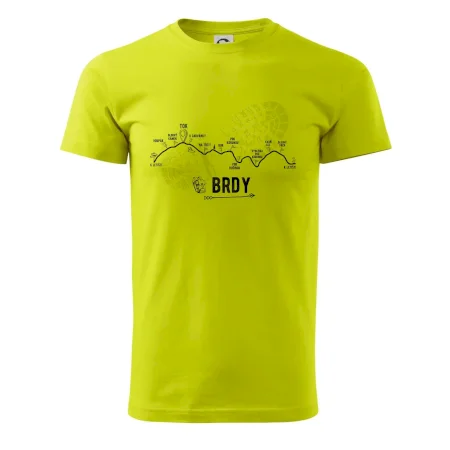 Profil kopců - Brdy