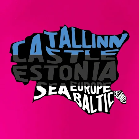 Mapy - názvy miest - Estónsko