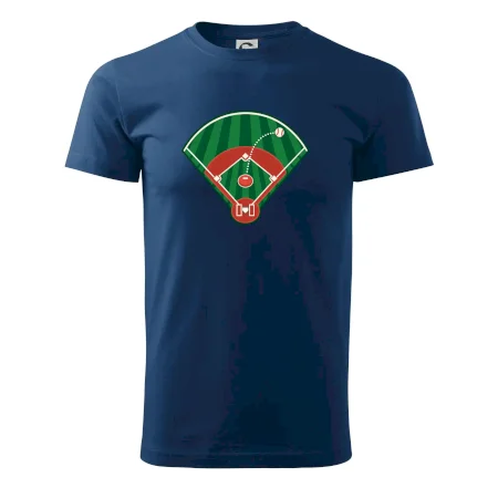 Baseballové hřiště z ptačí perspektivy