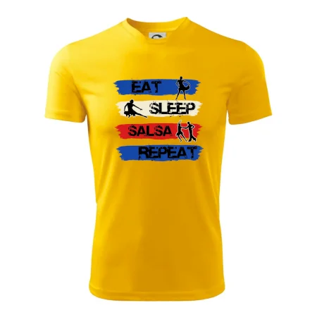 Eat sleep salsa repeat