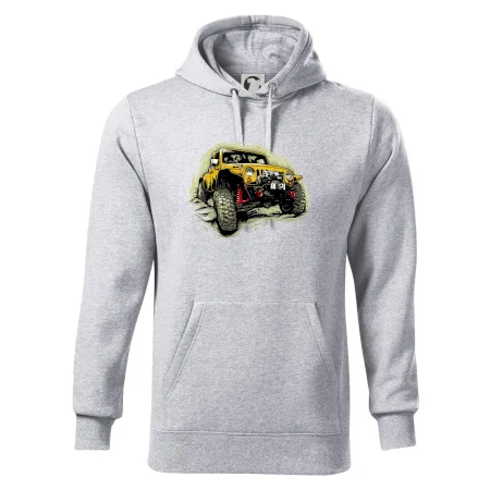 Žltý offroad s navijakom