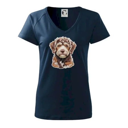 Lagotto romagnolo vyšívaná hlava