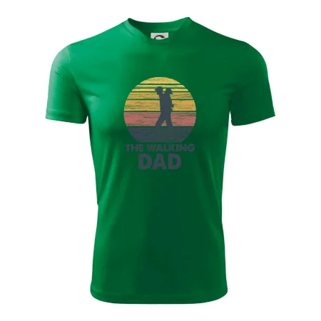 The walking dad - tata s dítětem na zádech