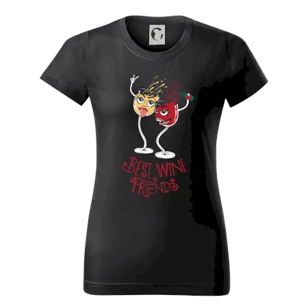 Best wine friends dancing (Pecka design)