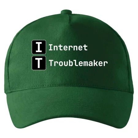 IT Nápis Internet Troublemaker