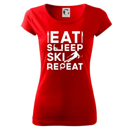 Eat sleep ski repeat