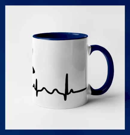 EKG tanečník muž