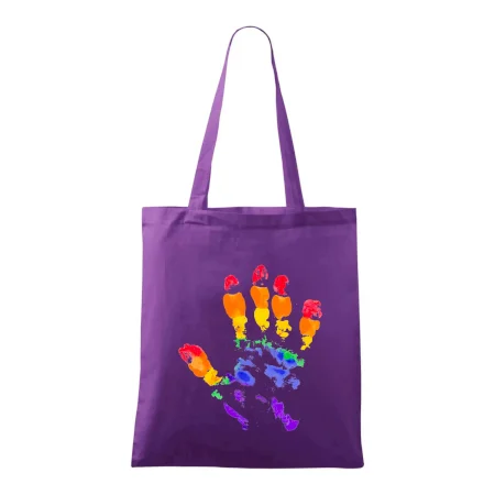 LGBT hand print