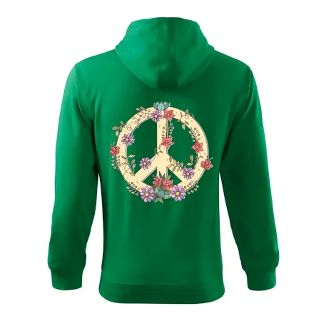 Peace symbol pieskový
