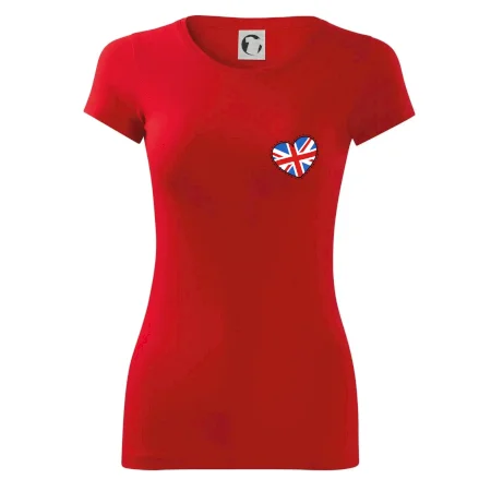 Británia srdce prsník