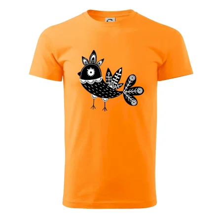 Vtáčik čiernobiely folklór