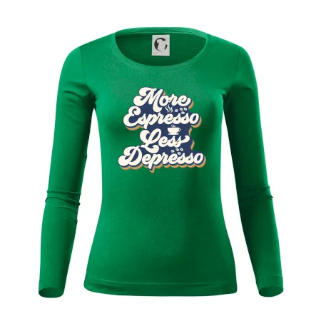 More espresso less depresso