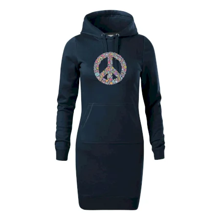 Peace symbol lístočky