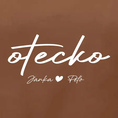 Otecko - tričko s menami deti