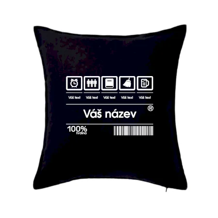 Čárový kód - Vlastní text