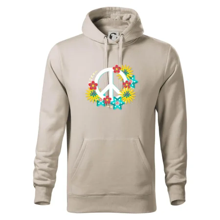 Peace symbol abstraktný