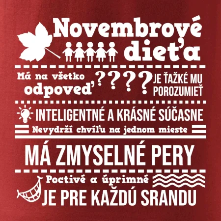 Narodeniny November