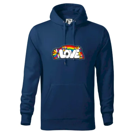 Love s dúhou v pozadí