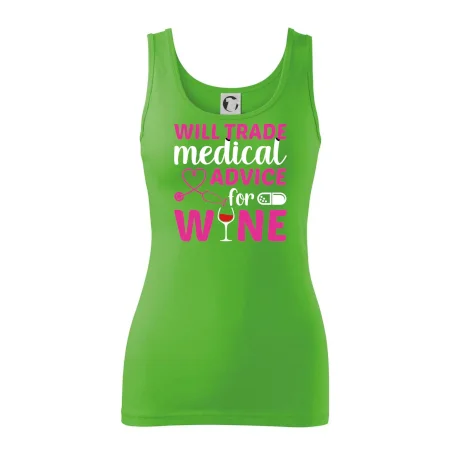 Will trade medical advice for wine