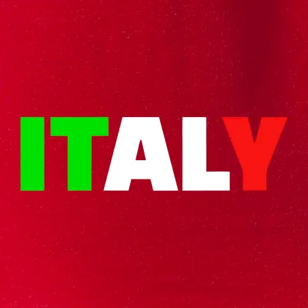 Italy Nápis