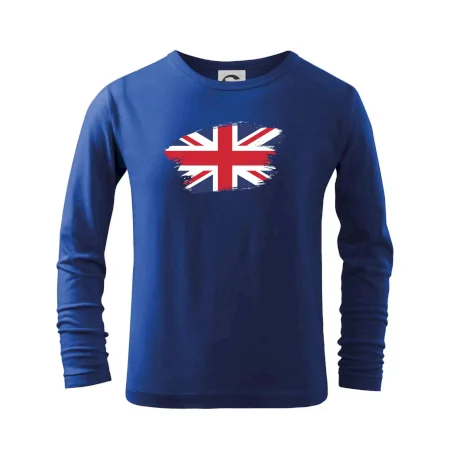 Britská vlajka roztrhaná