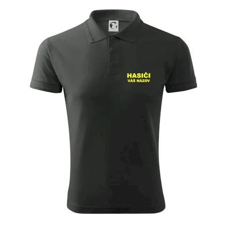 Hasiči - žltý nápis - váš názov zboru