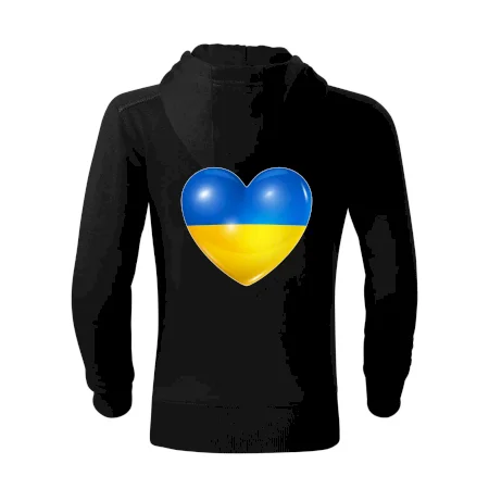 Ukrajina srdce vlajka