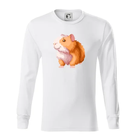 Morča - kreslené, bielo oranžové