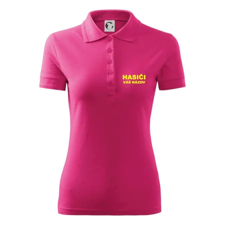 Hasiči - žltý nápis - váš názov zboru