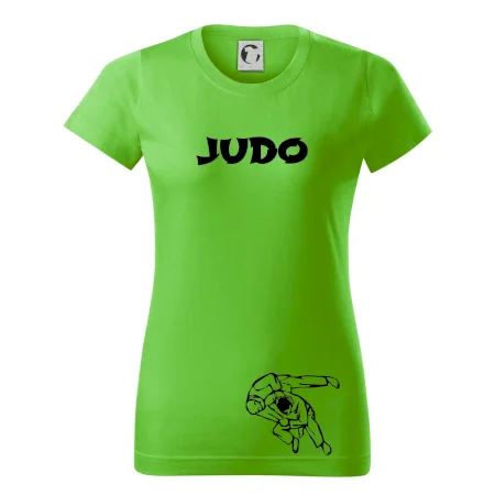 Judo nápis + postavy