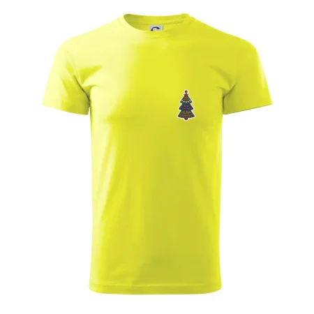 Folklór na prsníku vianočný stromček