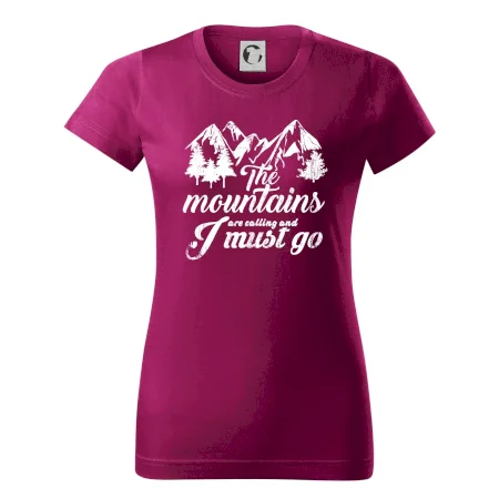The mountains are calling and i must go