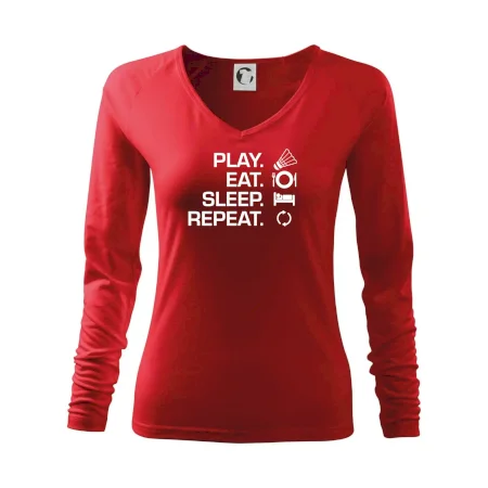 Play Eat Sleep Repeat badminton