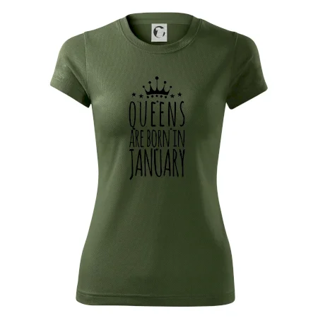 Queens are born in January