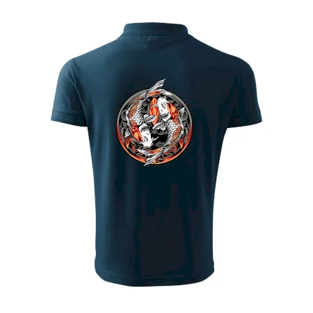 Yin & Yang Koi kapor - oranžový