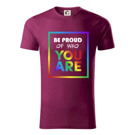 Be proud of who you are